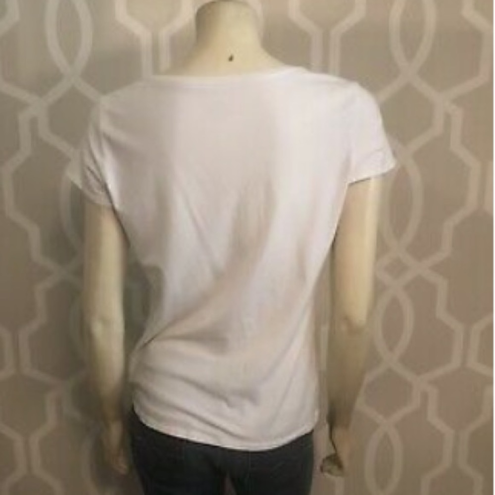 Ann Taylor | Beaded shoulder Top Size Medium - Picture 4 of 9